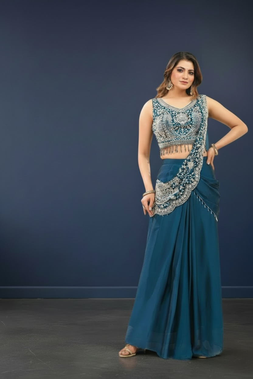 Readymade saree