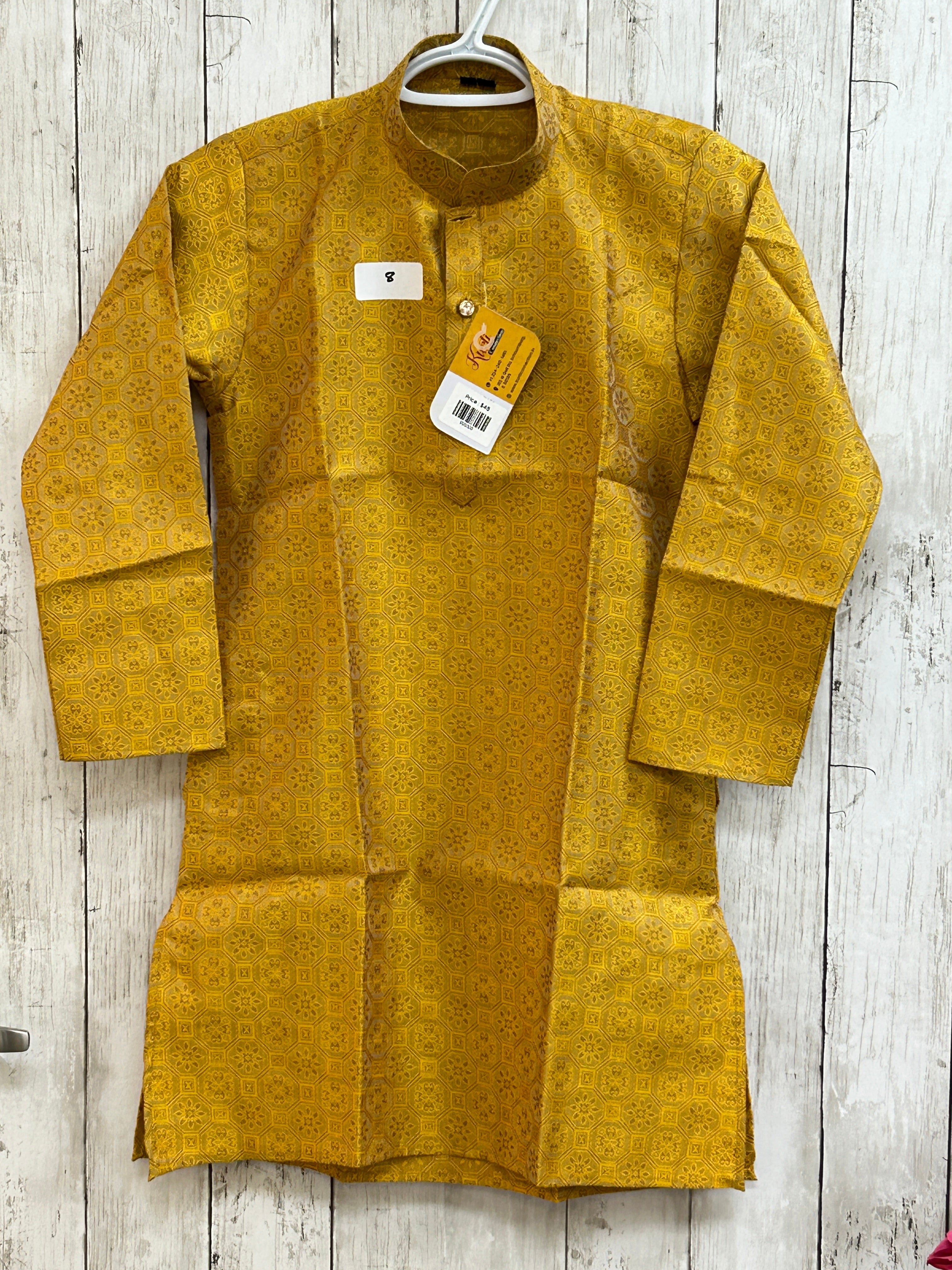 Silk kurta pant set