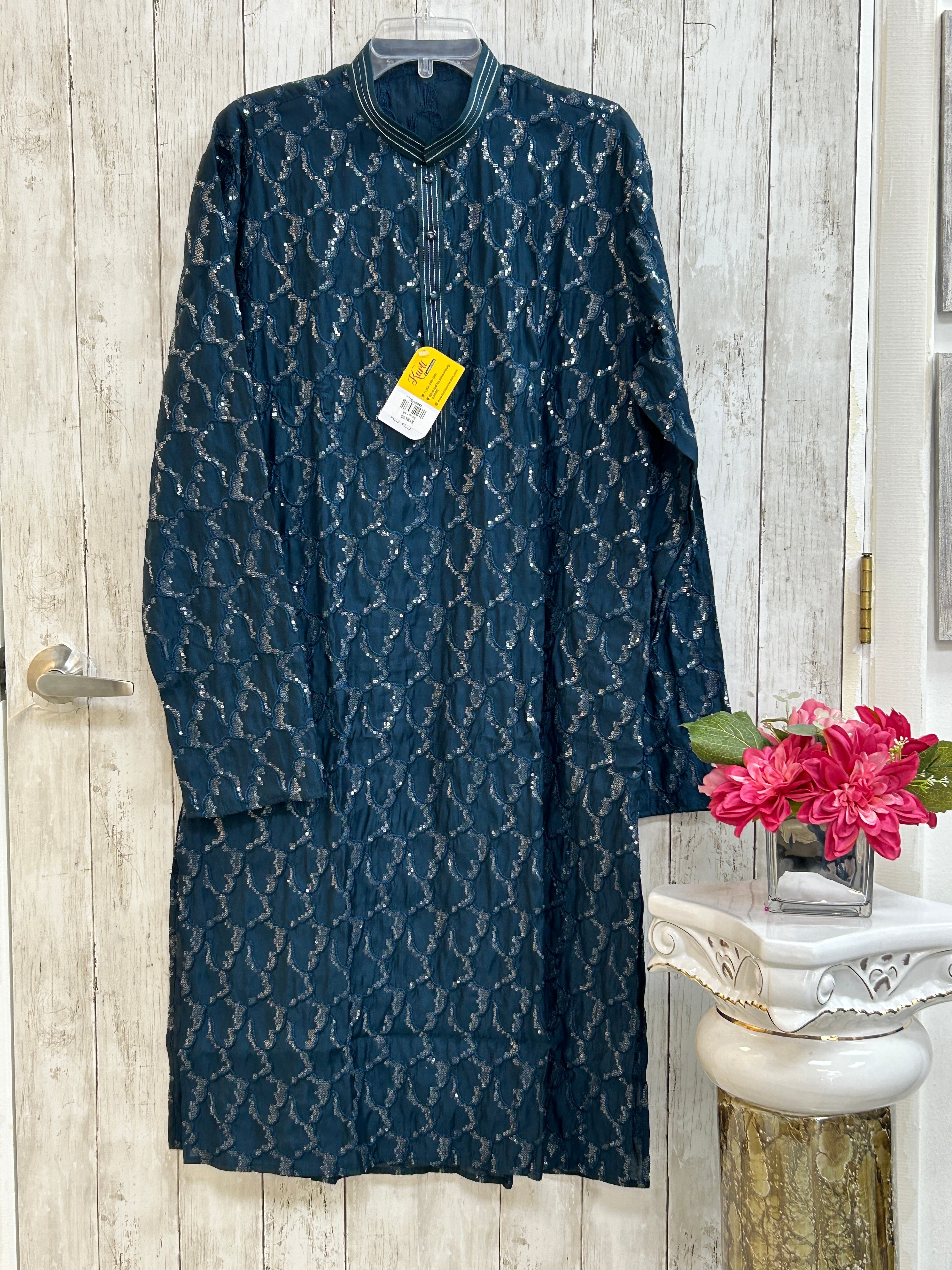 Mens kurta pajama Sequin Kurta set