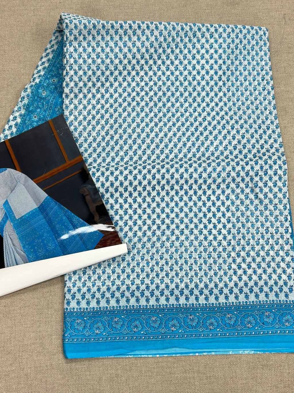 Cotton saree