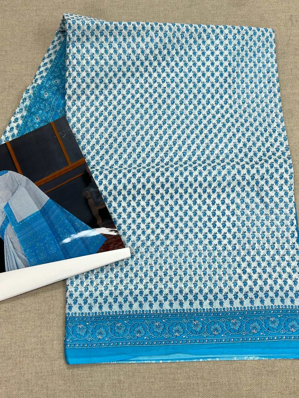 Cotton saree