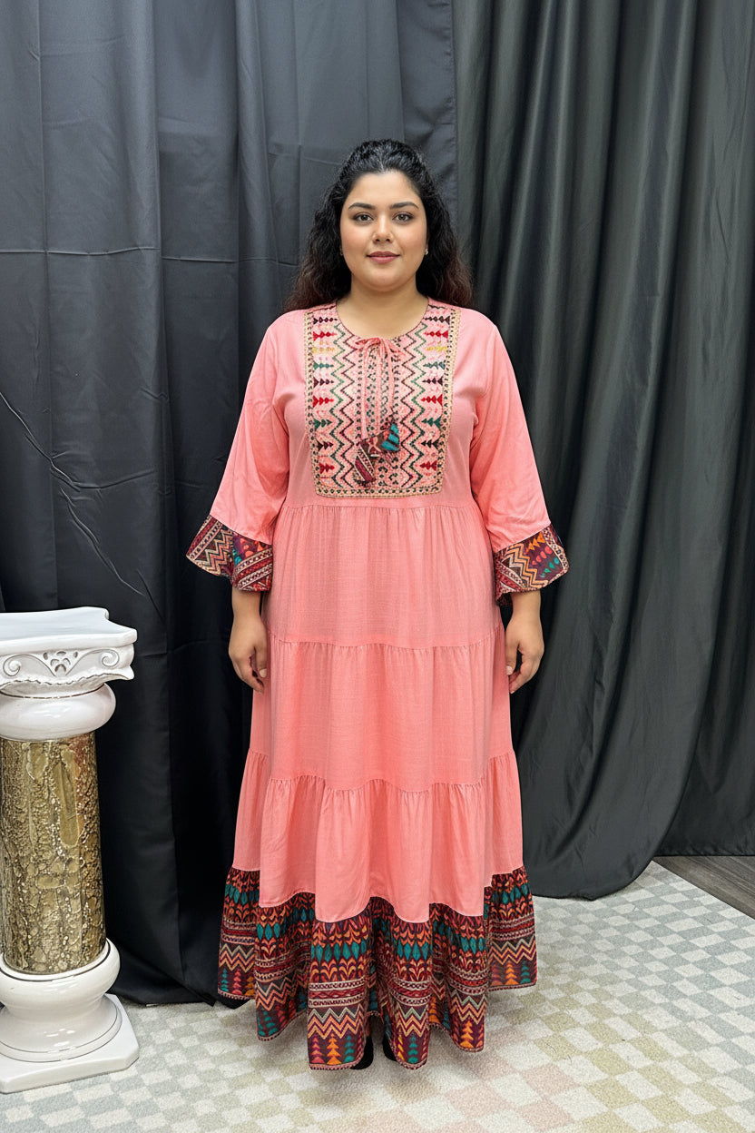 Rayon kurti / plus size kurtis