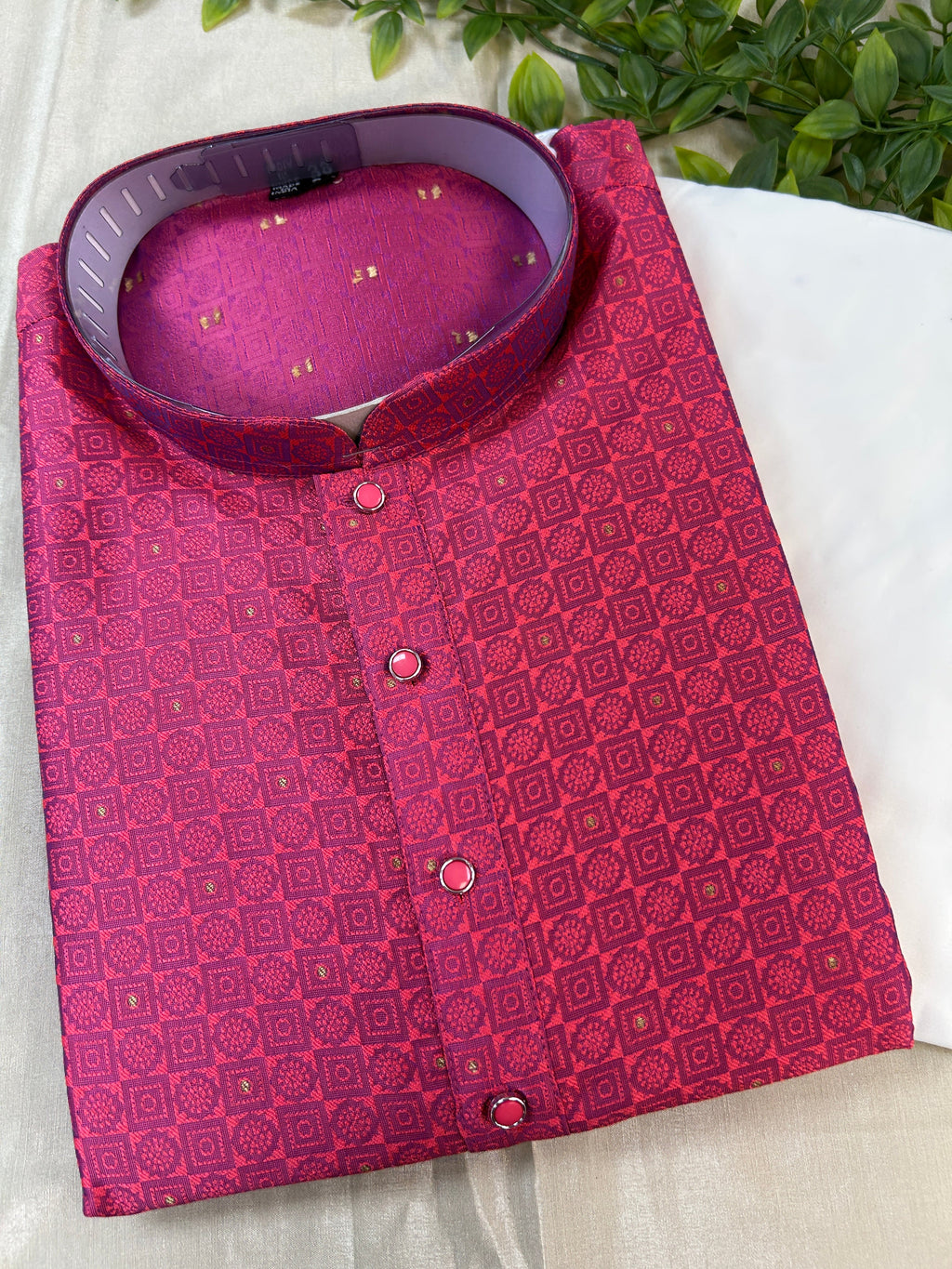 Silk kurta set