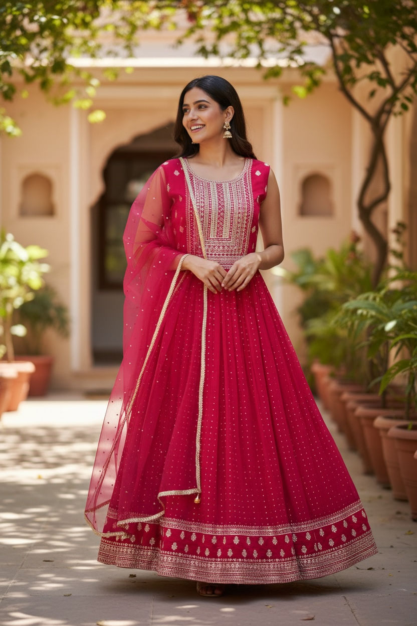 Party wear long dress