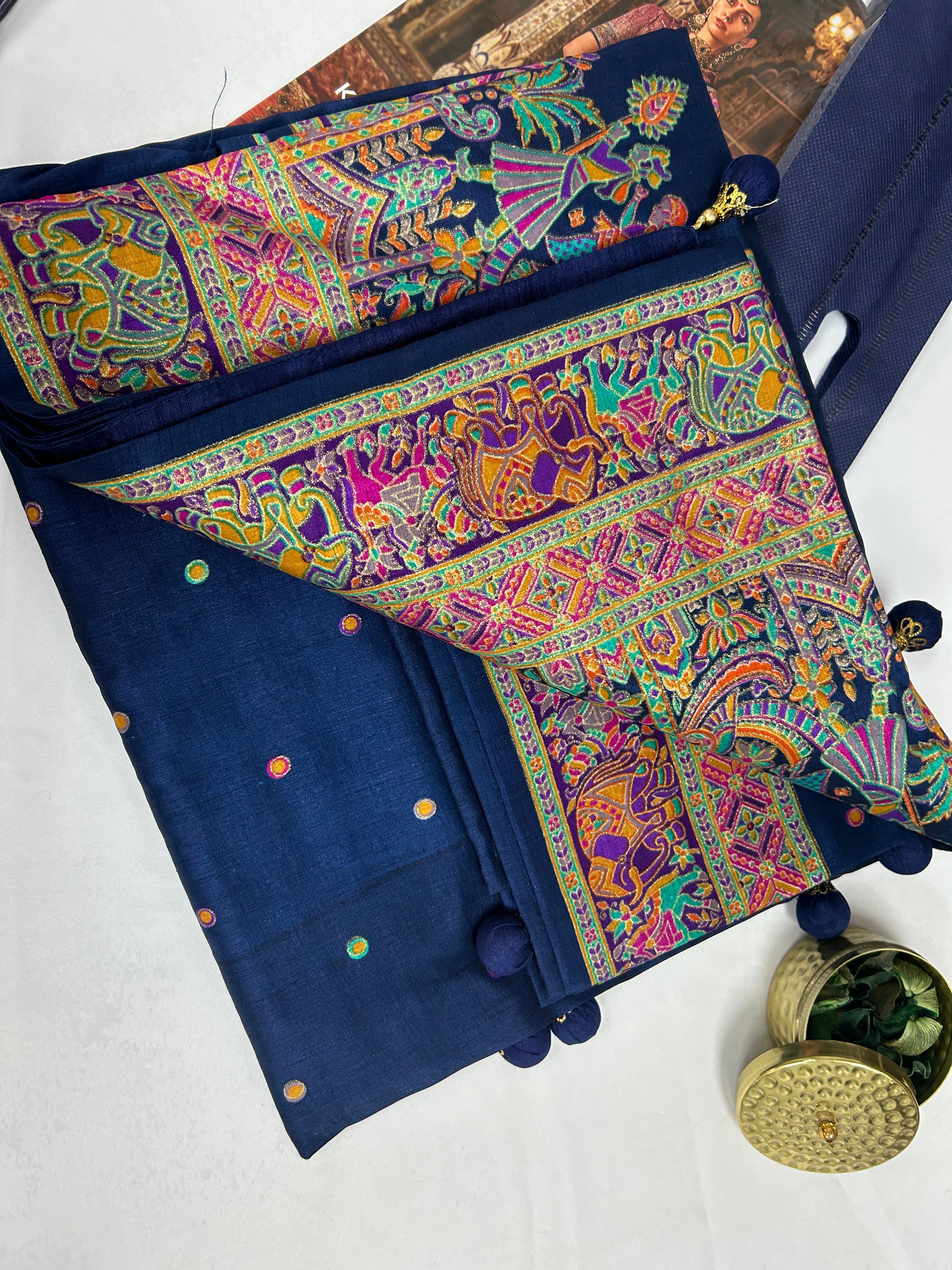 Wedding wear silk saree