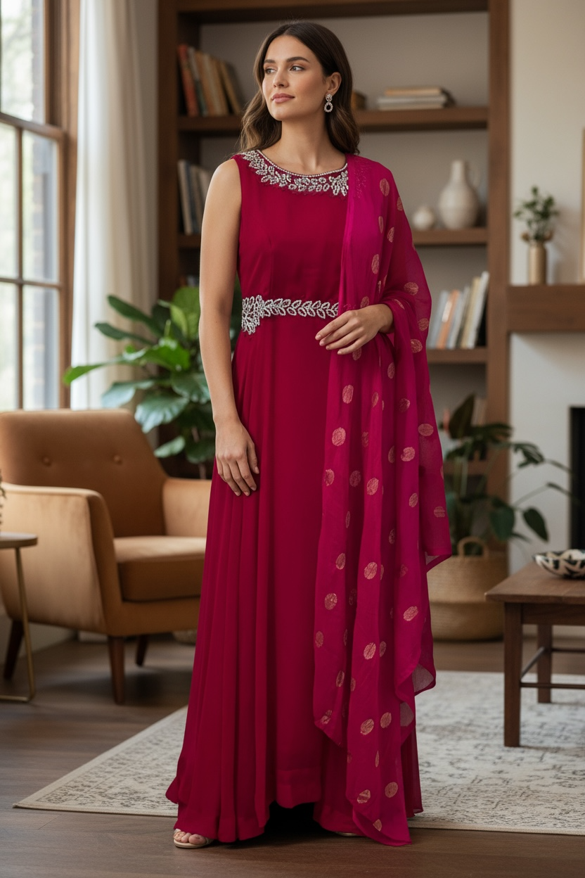 georgette party wear Kurti
