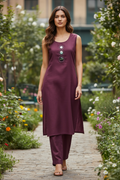 Linen cotton Co-ord set