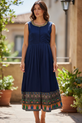 Silk long kurti