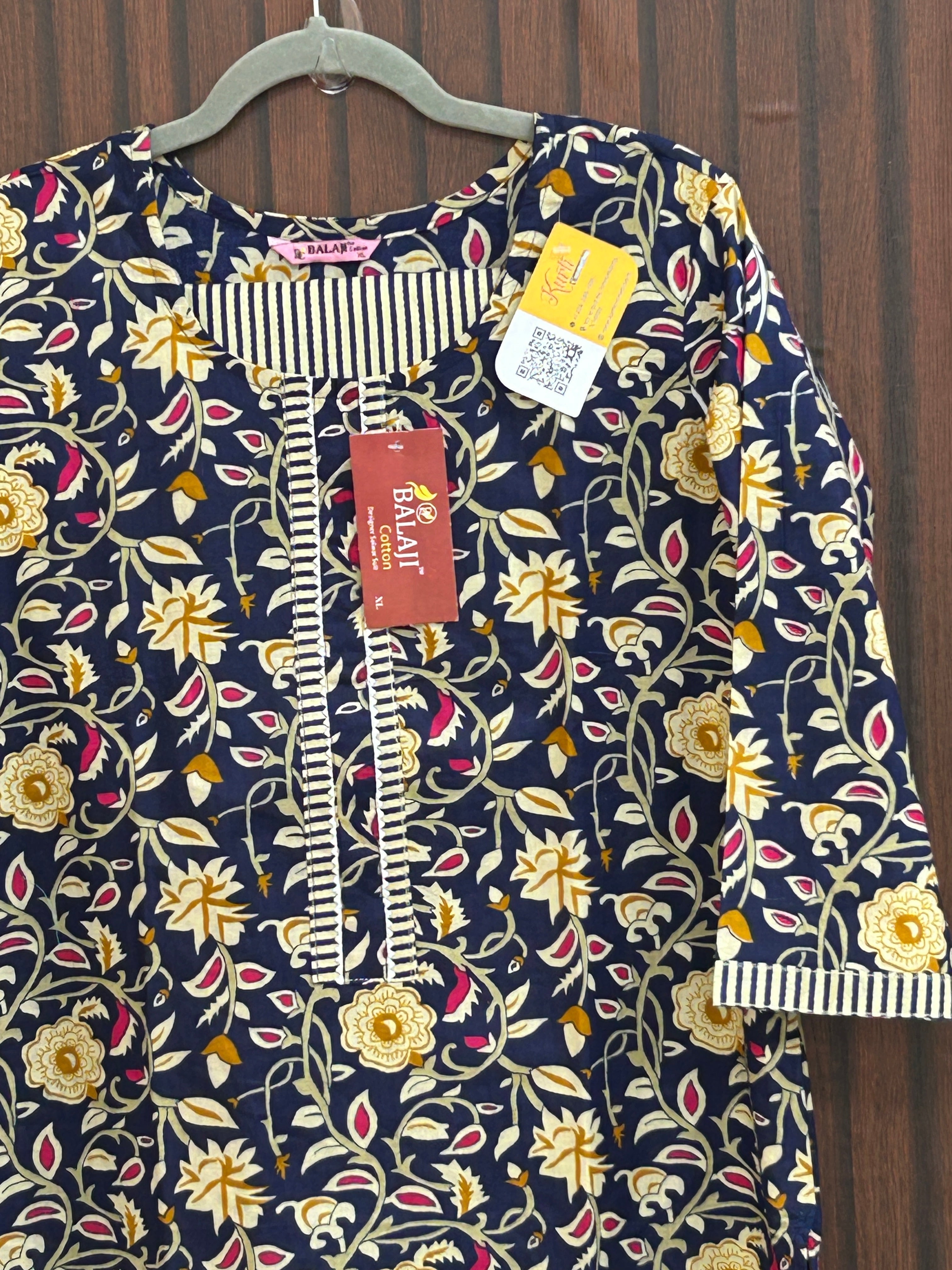 Cotton Kurti pant set