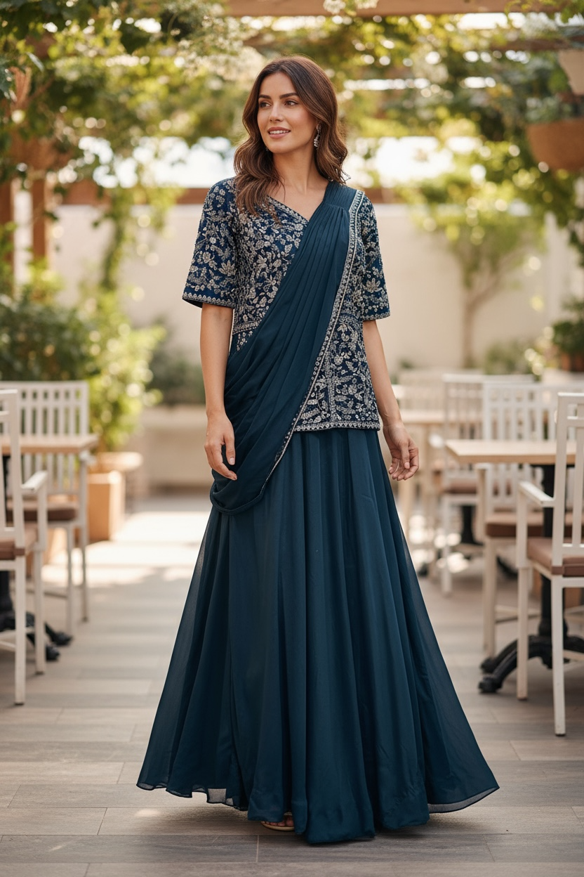 Party wear long gown