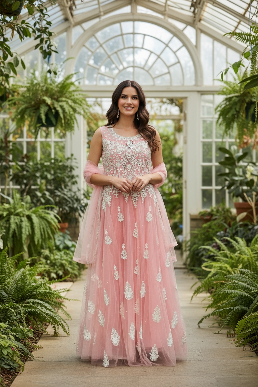 Party wear long gown