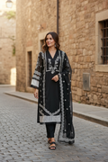 Chanderi silk salwar kameez set : SALE