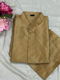Gold kurta pajama set