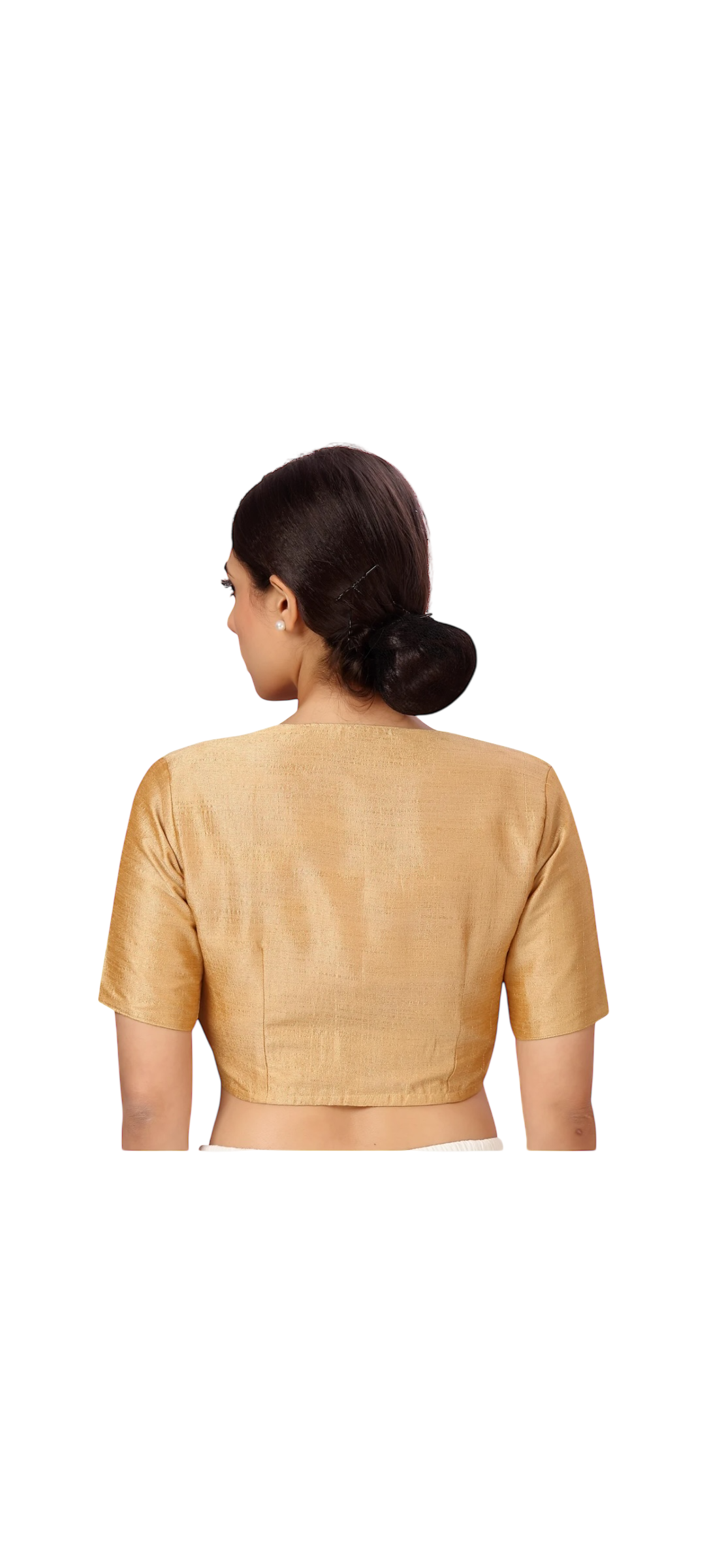 Antique gold blouse