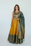 Wedding guest collection: silk long gown
