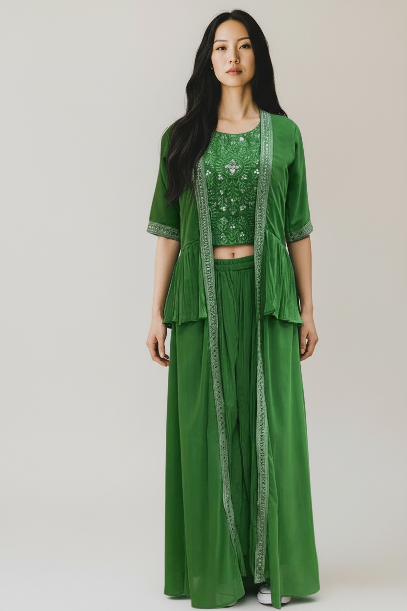 Crop top set