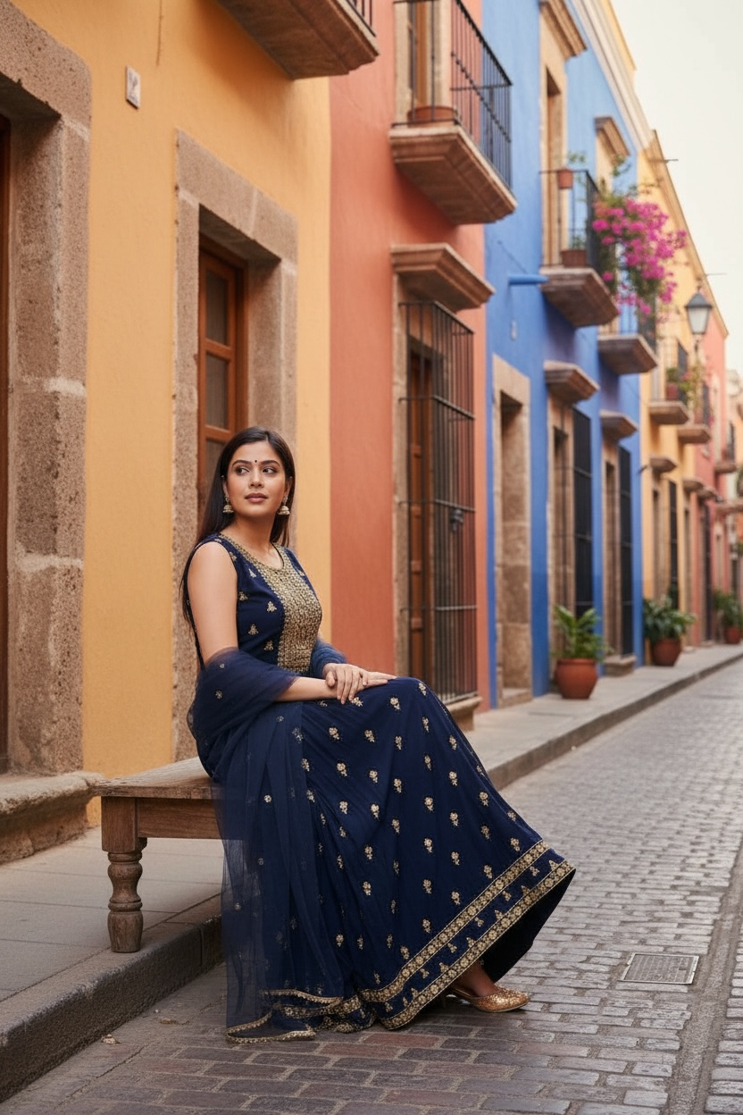 Party wear long kurti