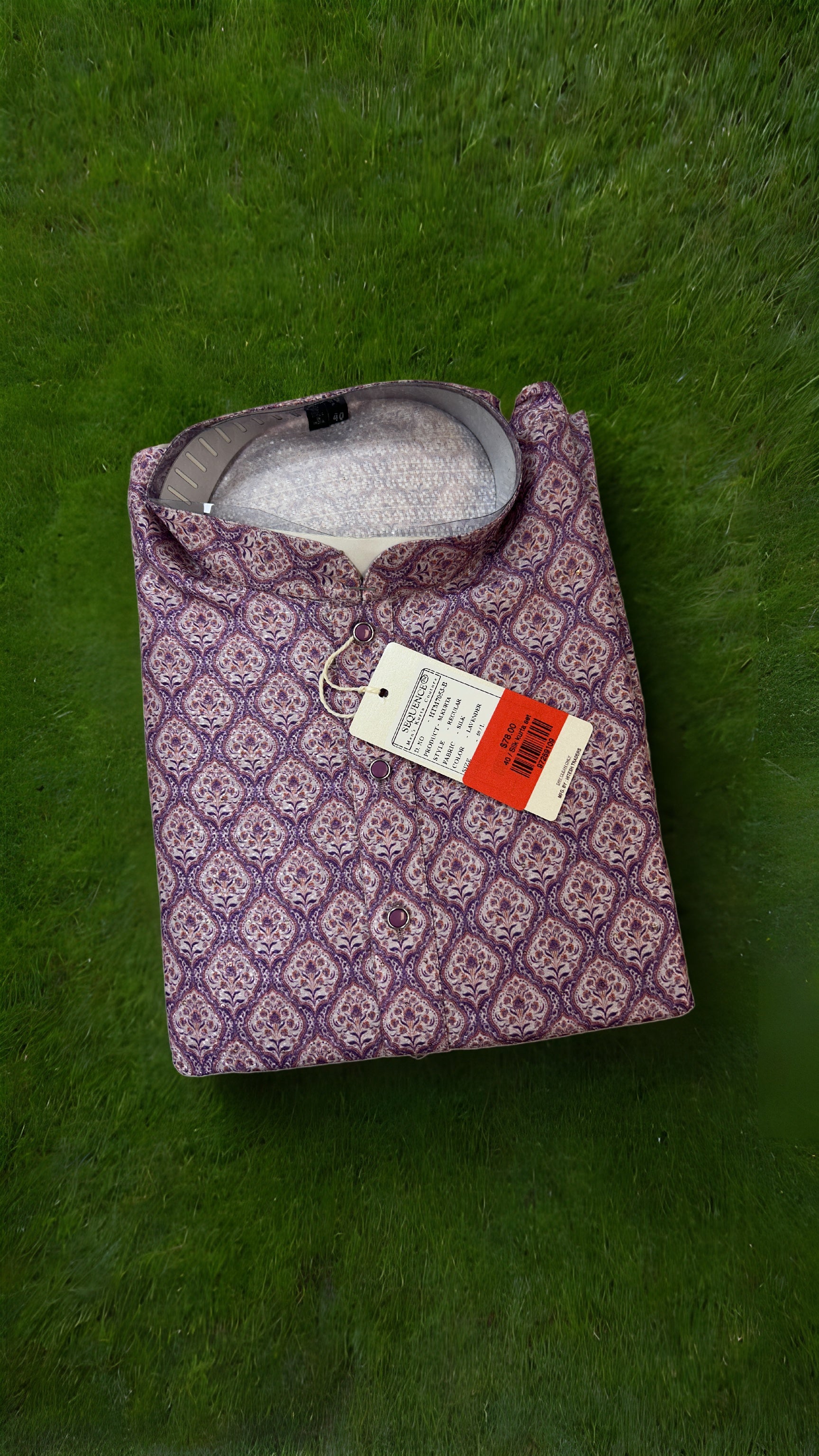 Silk kurta set