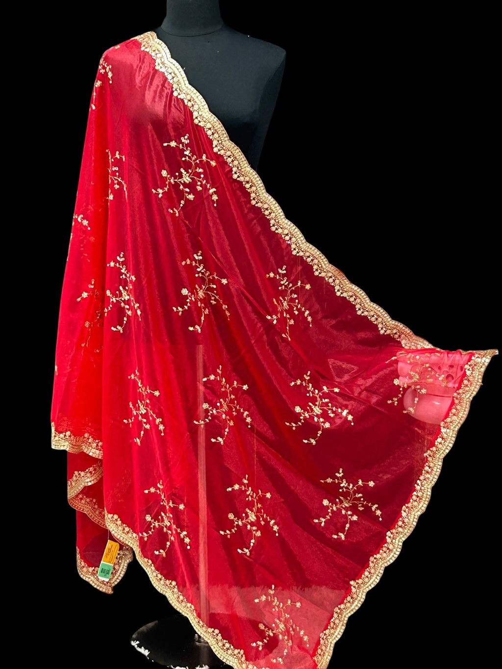 Shimmer silk dupatta