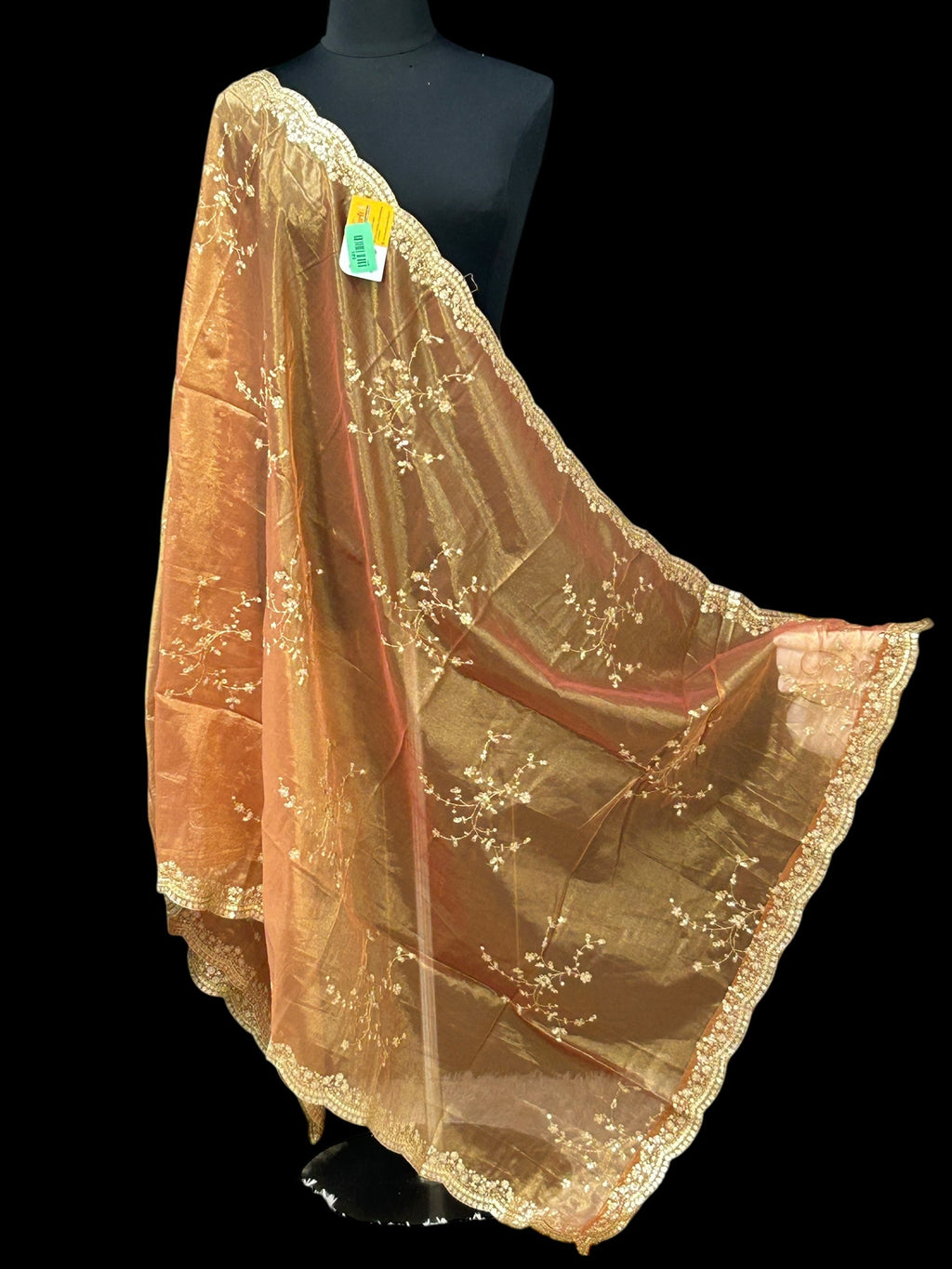 Shimmer silk dupatta