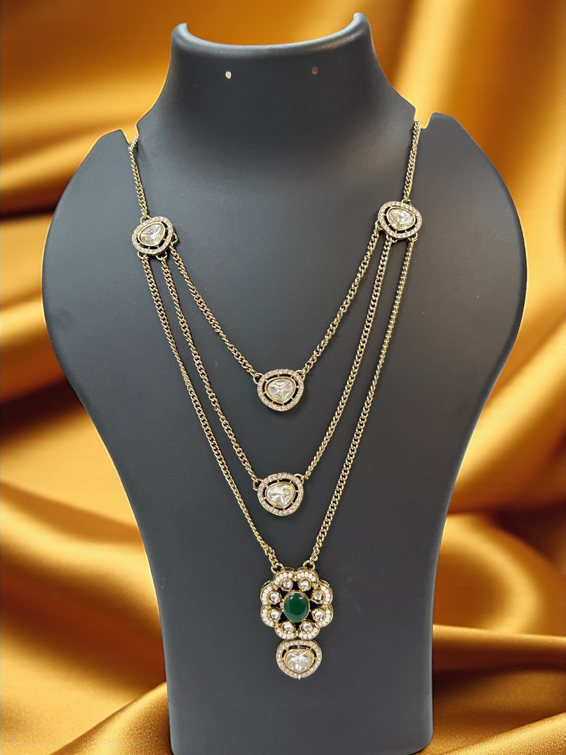 Moissanite necklace