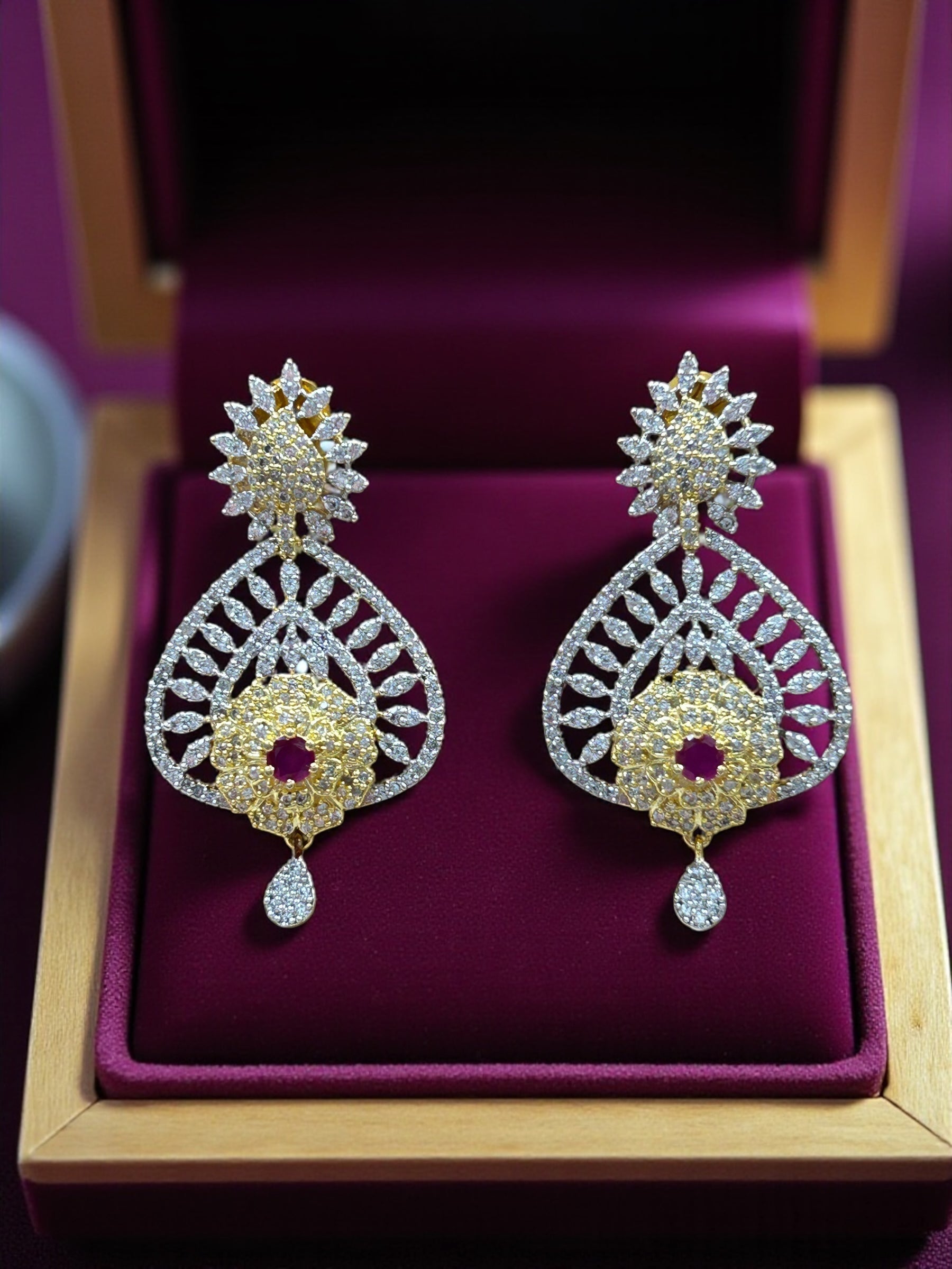 AD earrings