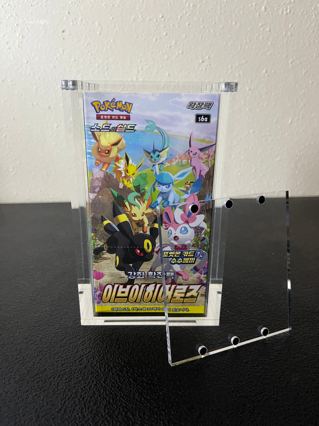 Premium JP OP/DB and KR Pokemon Booster Box Protective Display Acrylic Case Version 2