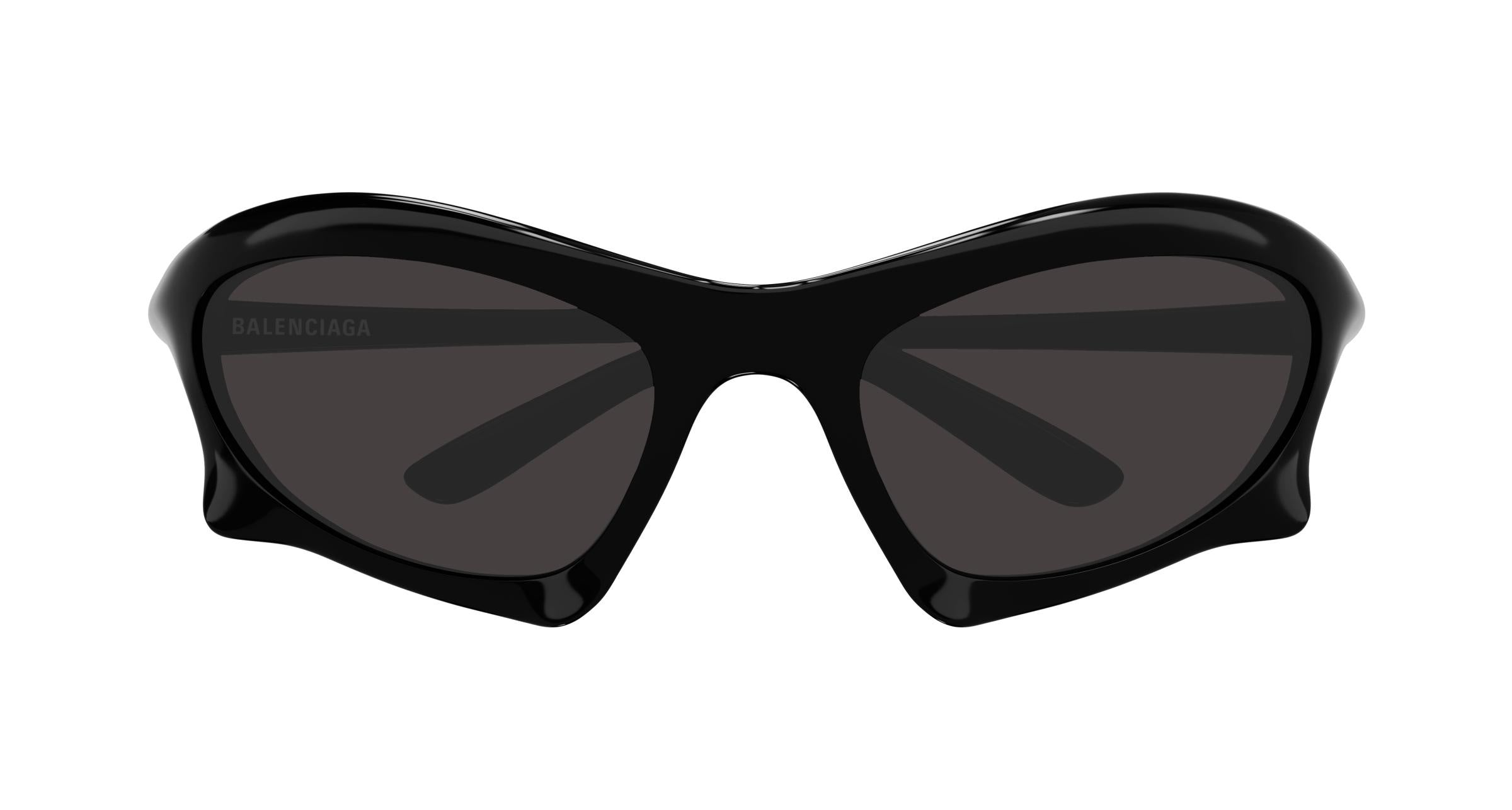 Balenciaga BB0229S-001 Men’s Sunglasses – Bio-Injection Frame, 59mm