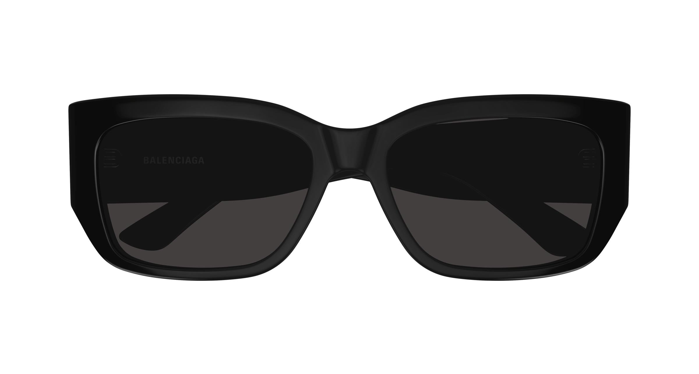 Balenciaga BB0331SK-001 Unisex Sunglasses – Recycled Acetate, 56mm