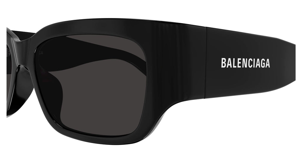 Balenciaga BB0331SK-001 Unisex Sunglasses – Recycled Acetate, 56mm