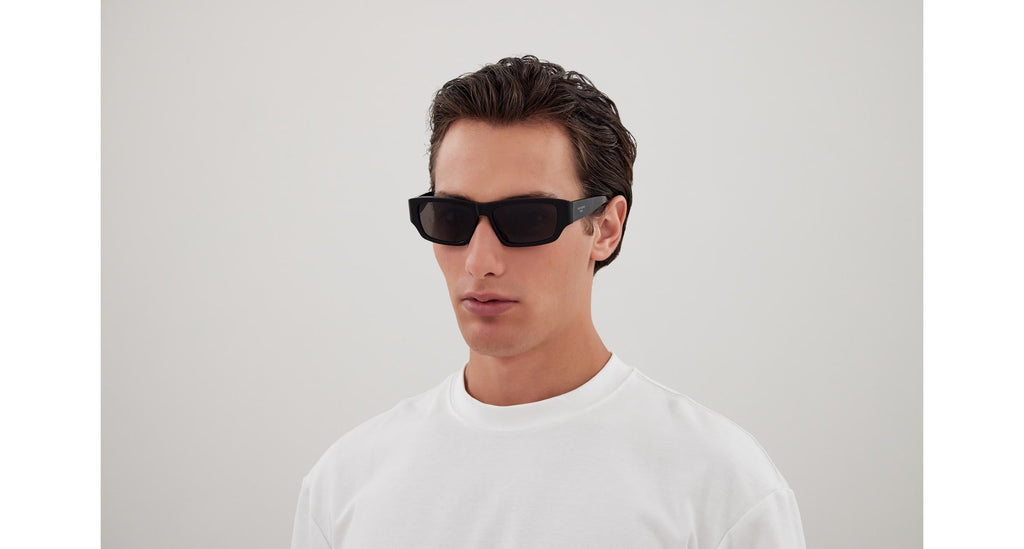 Balenciaga BB0366S-001 Men’s Sunglasses – Recycled Acetate, 58mm