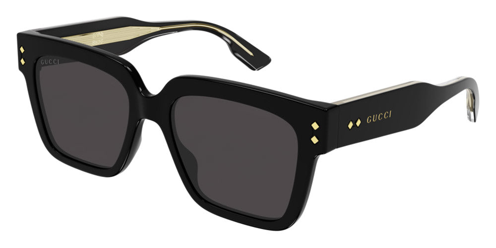 Gucci GG1084S‑001  54 Men’s Sunglasses | Black Acetate Metal Frame | Authentic Luxury (UPC 889652378497)