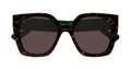 Gucci GG1300S‑002 55 Women’s Sunglasses | Havana Recycled Acetate Frame | Authentic Luxury (UPC 889652415352)