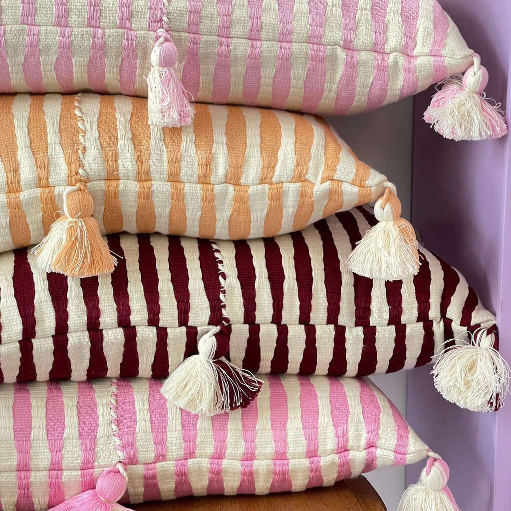 Antigua Pillow - Bubblegum Pink