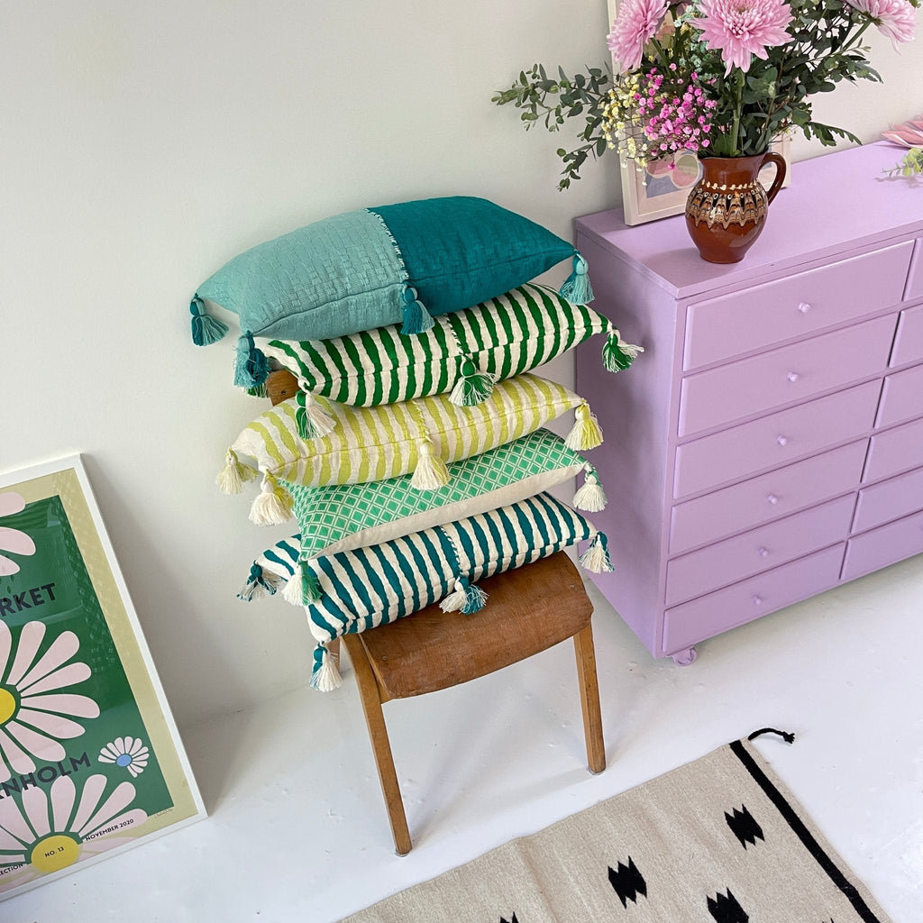 Antigua Pillow - Lemon Lime