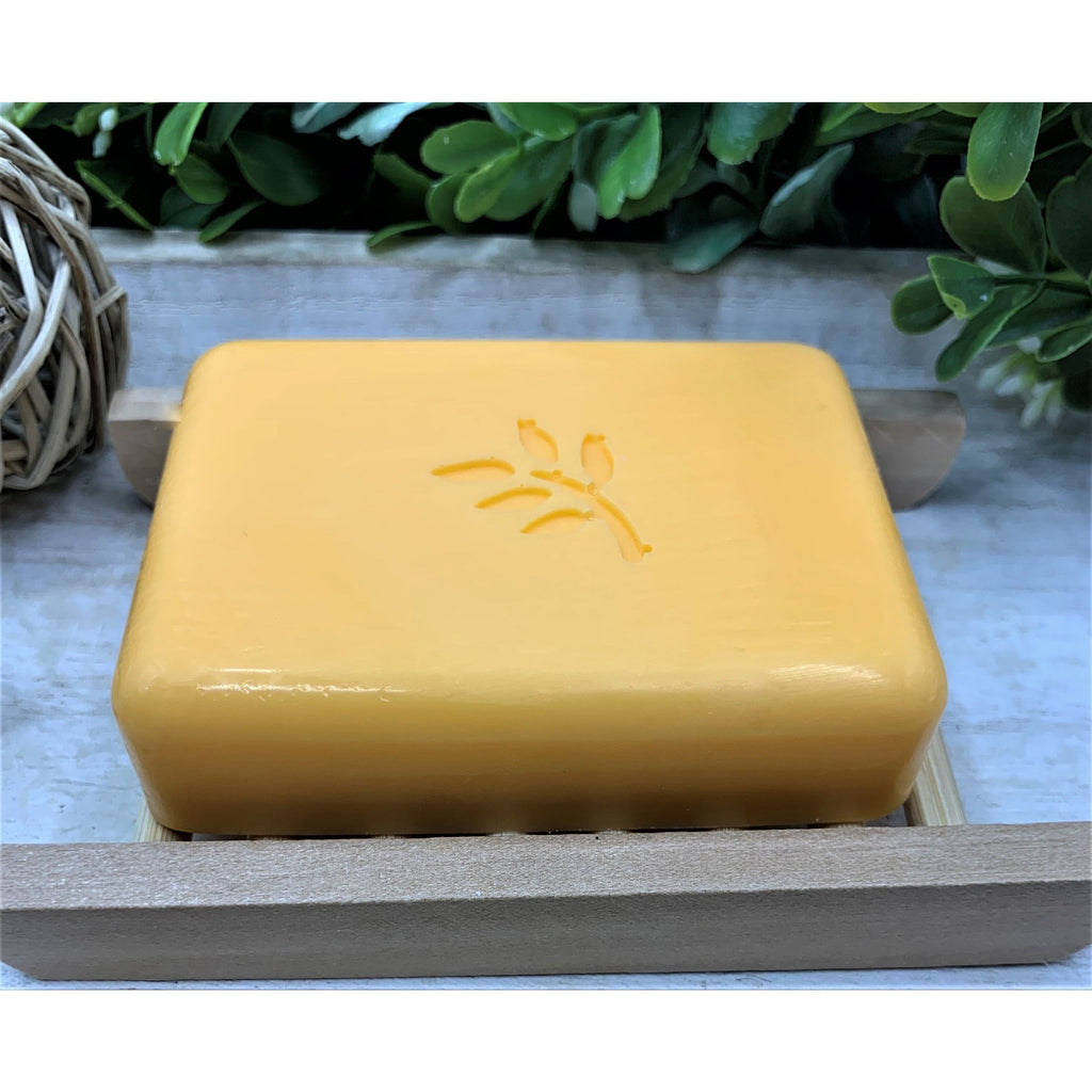 Patchouli and Linen Scented Artisian Bar of Soap with Mango Butter, Shea Butter and Coco Butter