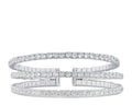 Triple Row CZ Cuff