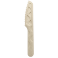 World Centric 6 in Fiber Knife, Compostable Plant Fiber (QTY 1000), SKU KN-FB-6-LF