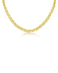 Pave CZ Chain Necklace