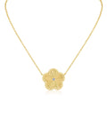 Large Clover Pendant Necklace