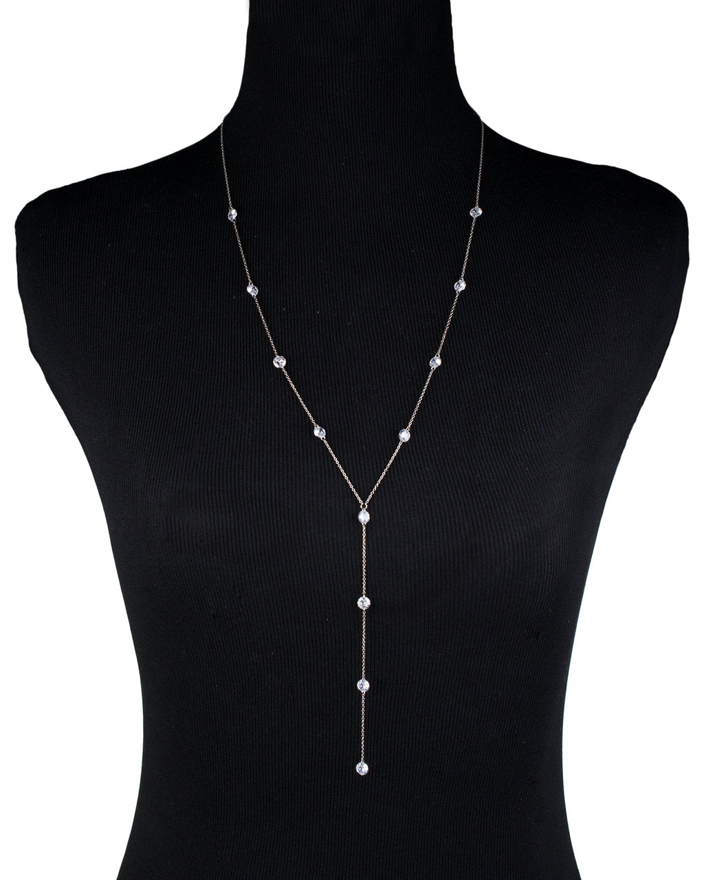 Round Station Y Necklace