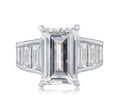 Multi Emerald Cut Ring