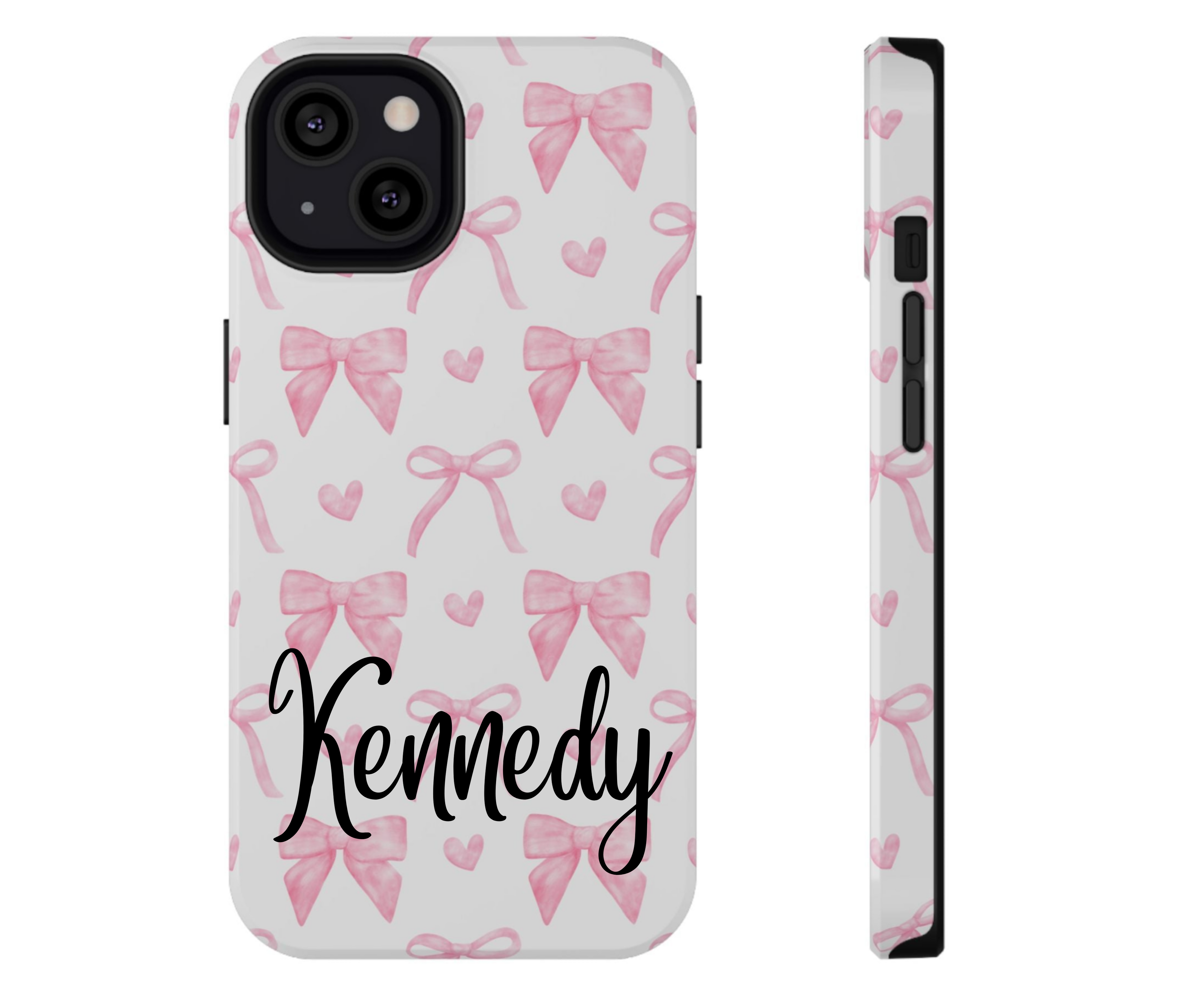 Customizable: Bow Pattern Phone Case