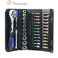 LE-RF237 37PCS 1/4" Drive Socket & Bit Set – Complete Kit