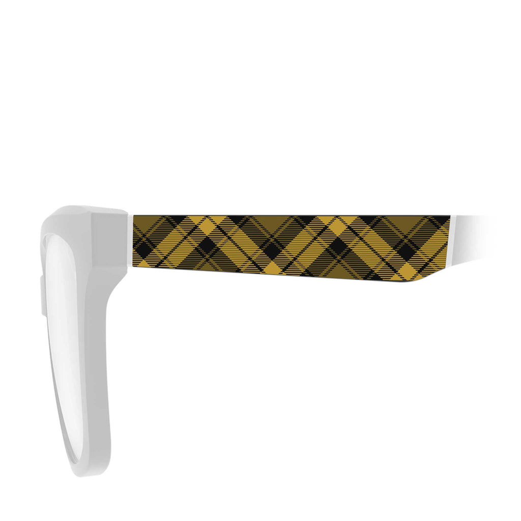 Gold Plaid - Black