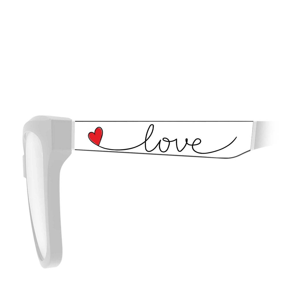 Love Letters White - Black