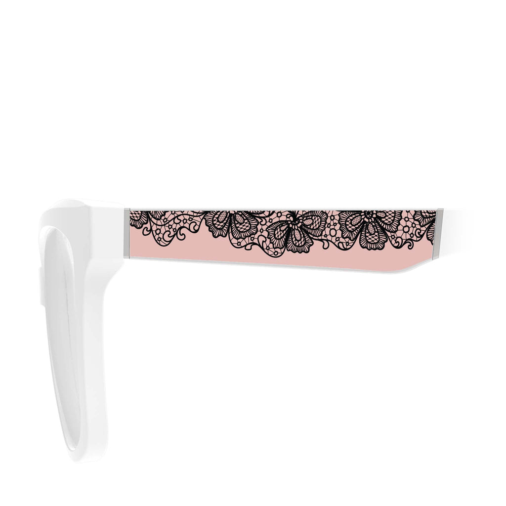 Pink Shadow - White