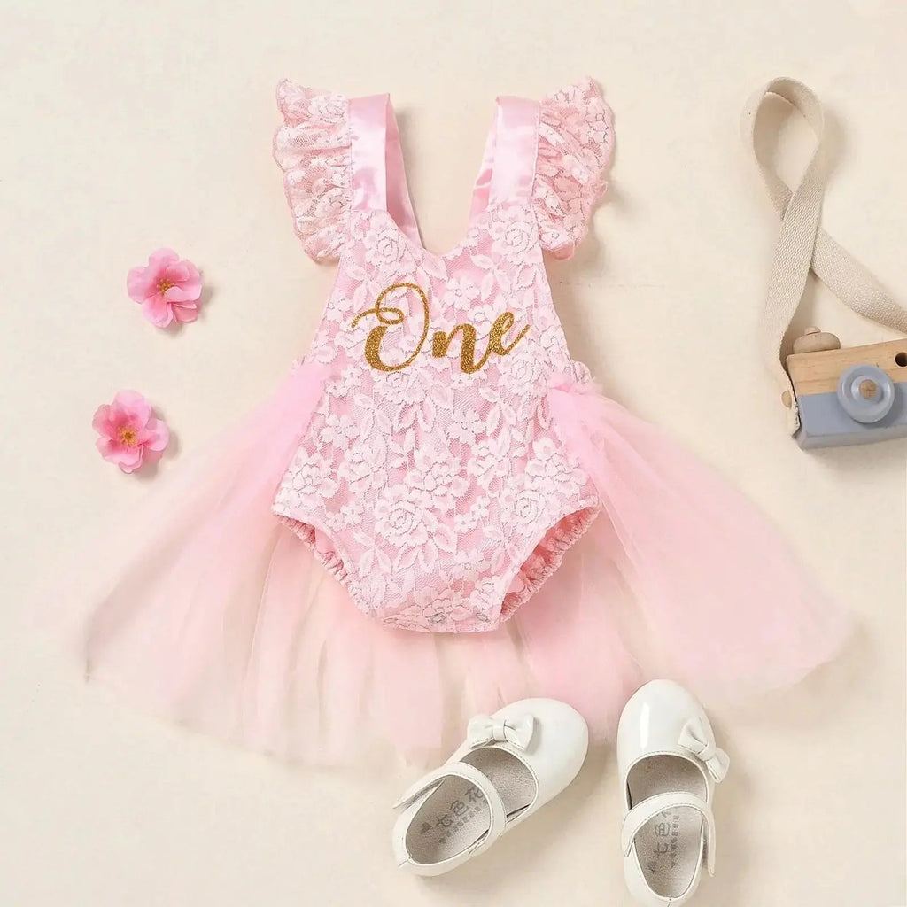 LUX BABY 1st Birthday Dress