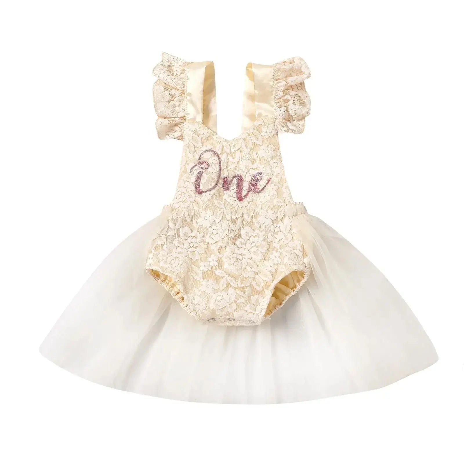 LUX BABY 1st Birthday Dress