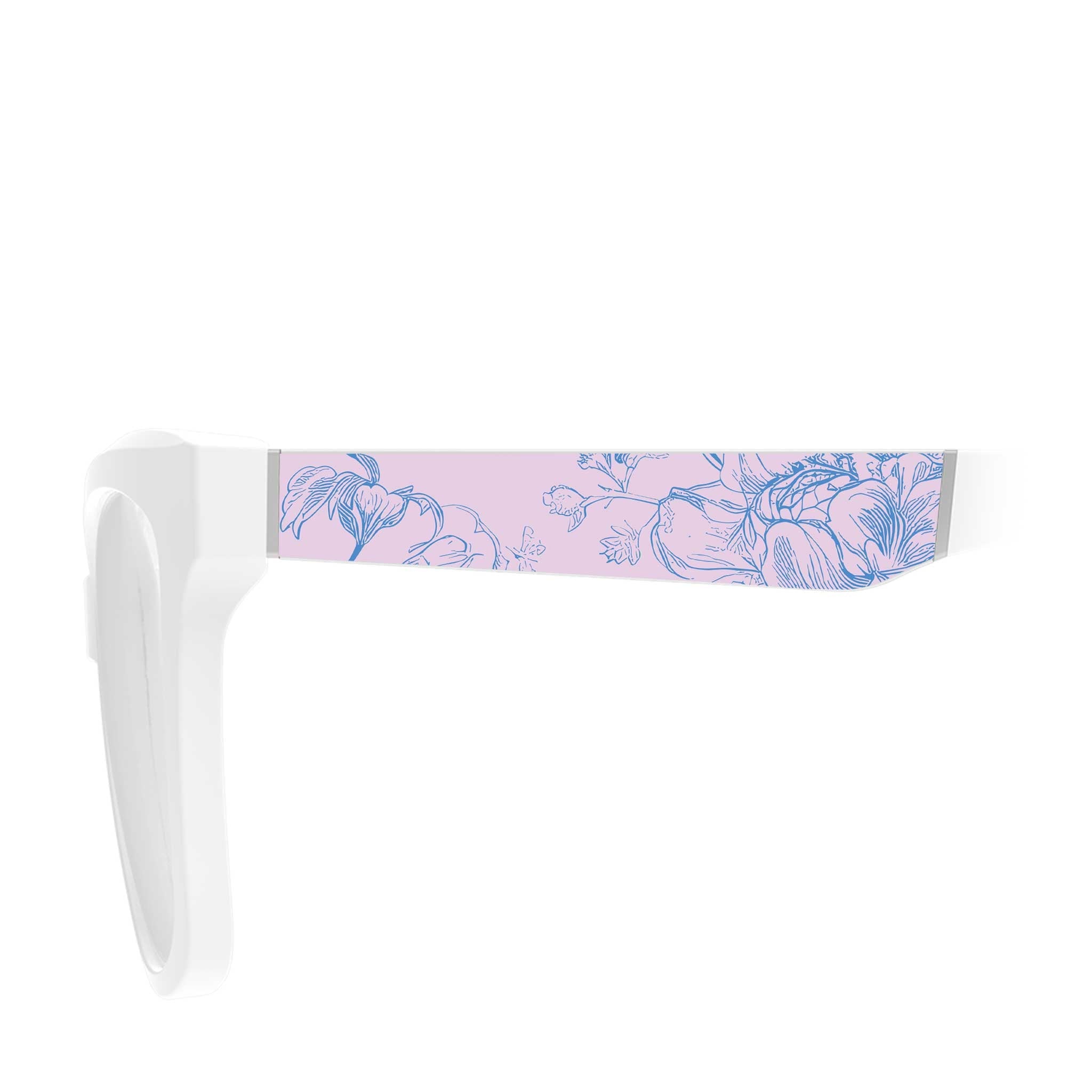 Lavender Toile - White
